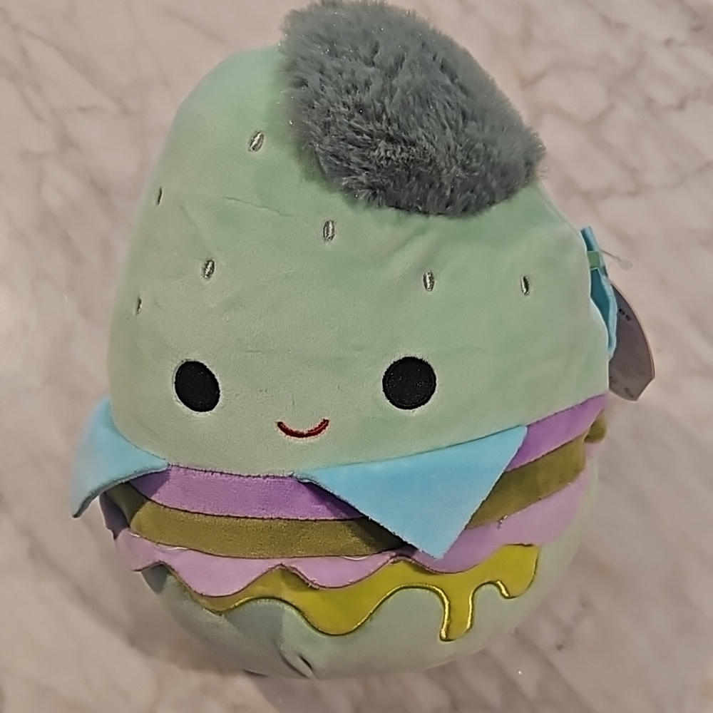 Halloween Squishmallows Orson the Zombie Cheeseburger